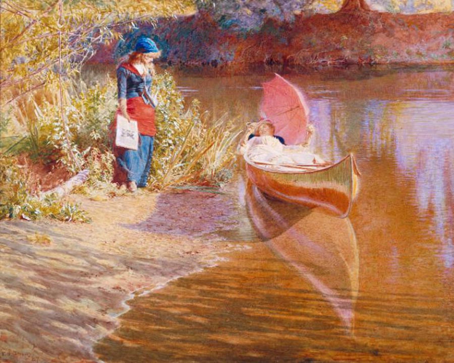Edward John Gregory painting